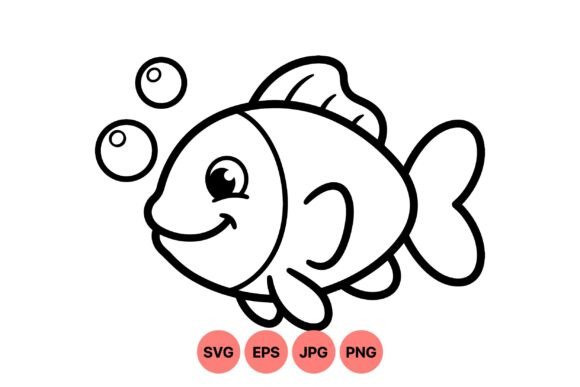 Cute Cartoon Fish Svg Design: A Graphics & Illustrations Review