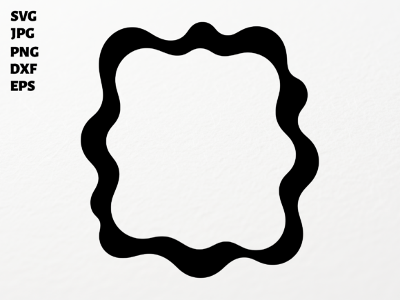 Organic Wavy Border Clipart SVG Review: Graphics & Crafts