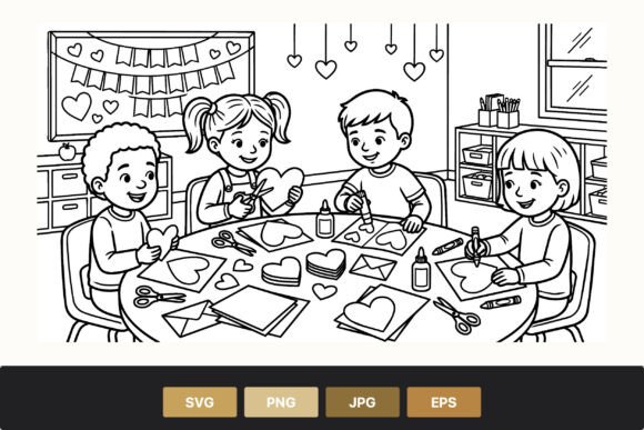 Valentine Classroom Graphics for Heartfelt Illustrations
