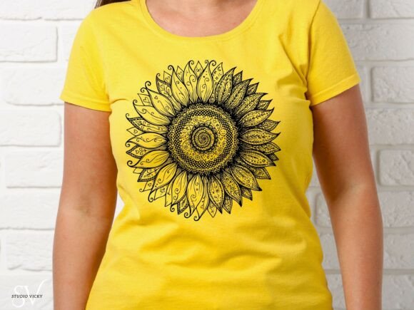 Whimsical Sunflower Lineart: Graphics & Illustrations Review